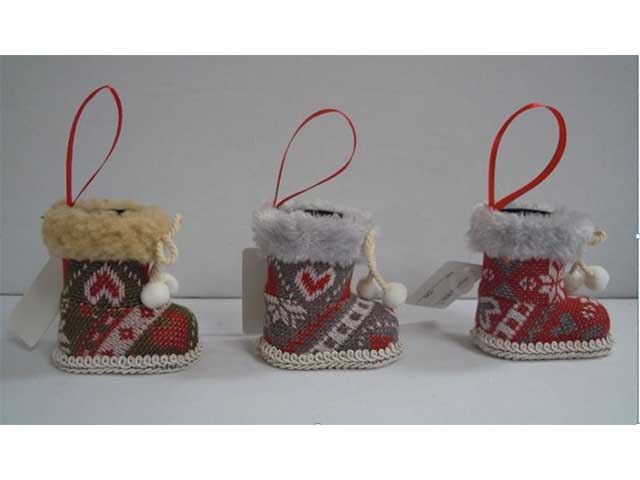 scarponcino natale 7cm 374