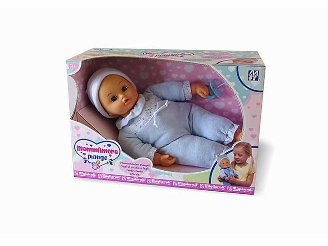 bambola bimbobello piangente b045