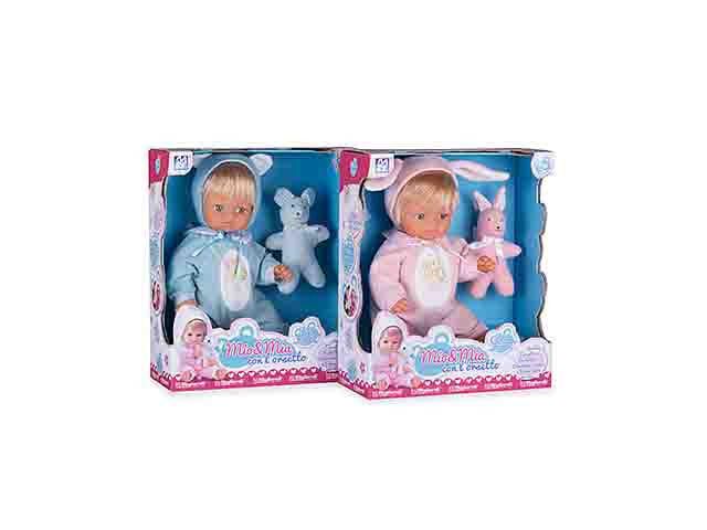 mio e mia c/orsetto b187