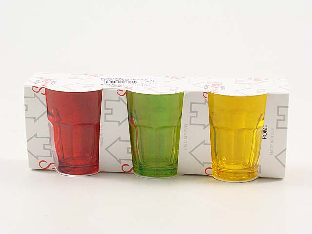 Bicchiere costa 3 pezzi b2253/0192