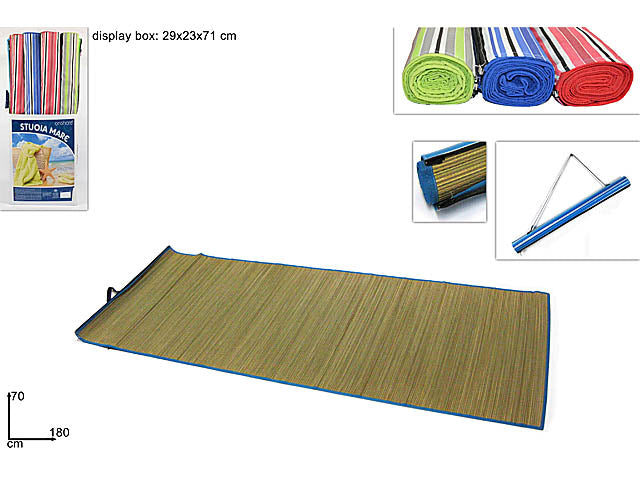 stuoia tubo rigato 70x180cm