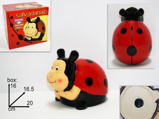 Salvadanaio coccinella je002133