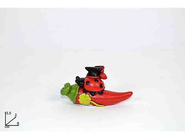 peperoncino p.fortu.laurea 6cm ca005483