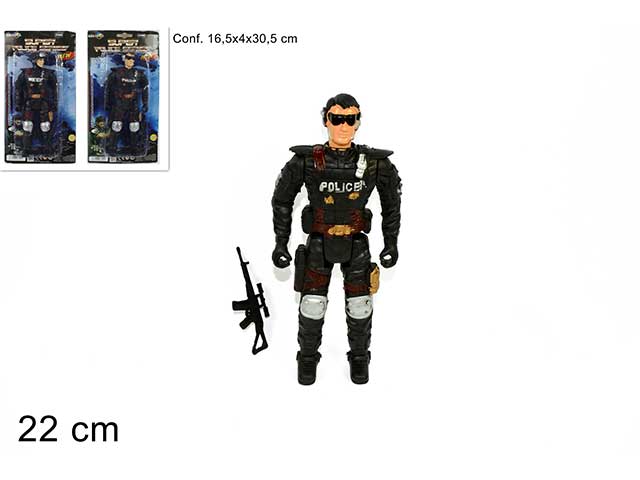 Soldato forze speciali polizia