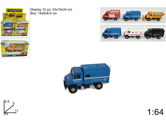 Veicoli soccorso 1:64 mi009796
