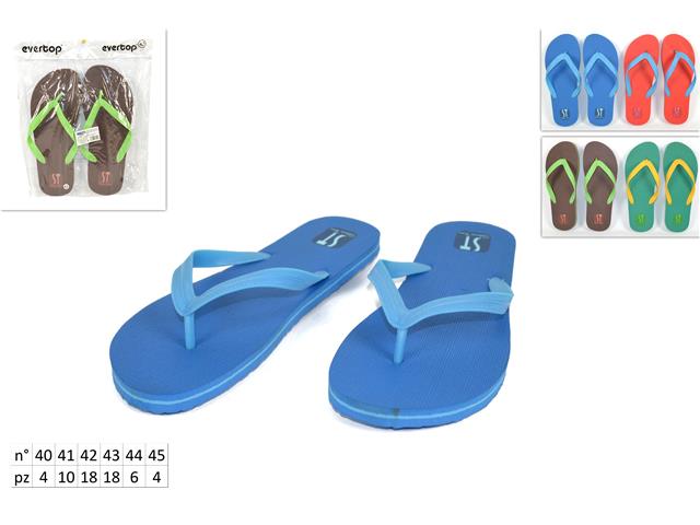 infradito uomo taglia 40-45