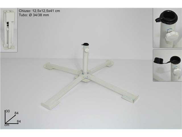 Base ombrellone metallo d34cm cm00139