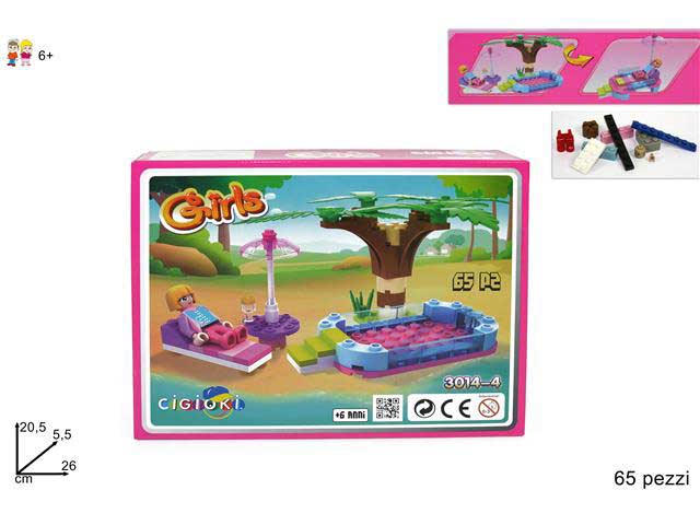 Costruzioni piscina 65pz