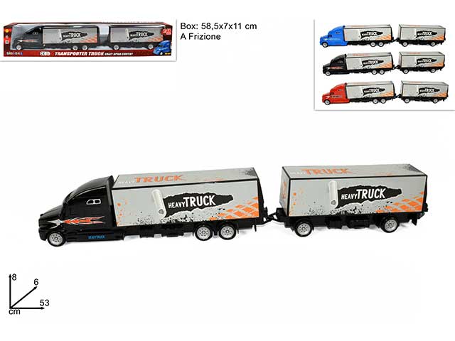 camion c/rimorchio a frizione ln001038