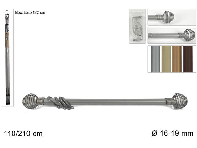 Bastone tenda d16-19mm. al004880