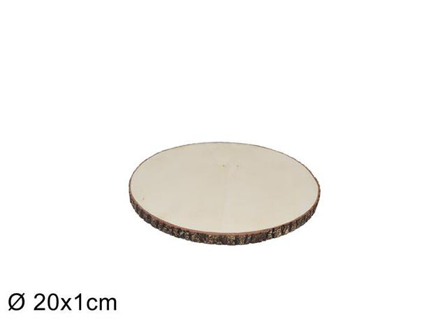 base per albero in legno 20cm