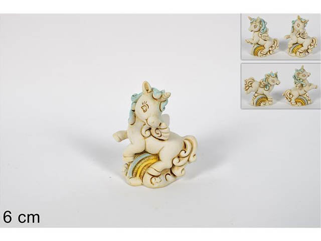 unicorno celeste 6cm ca007401