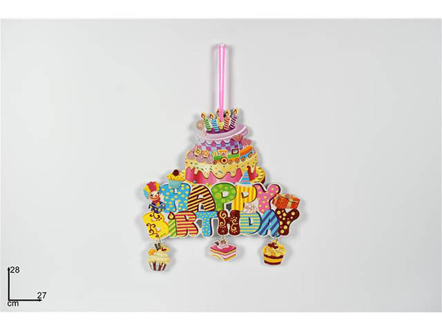 appendino happy birthday 27cm ro007131