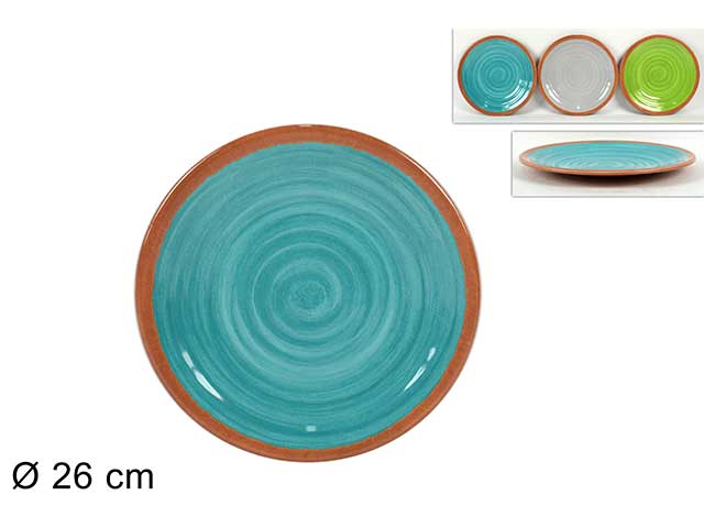 Piatto piano melamina 26cm ro007143