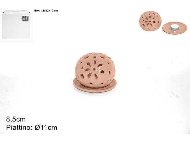 palla portatealight con pino 8.5cm ca007222g
