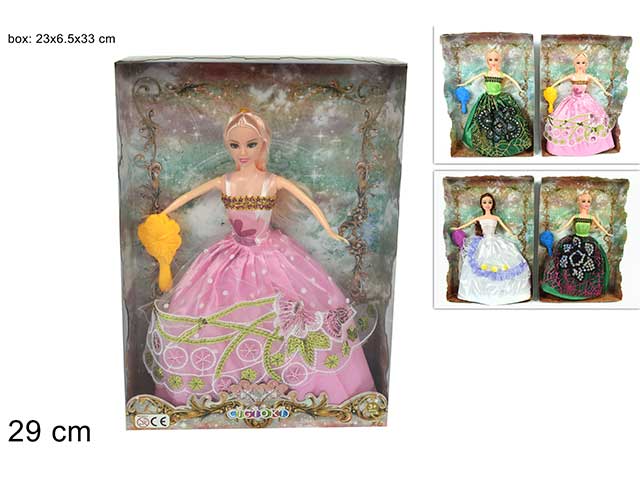 bambola principessa abito tullemi013315