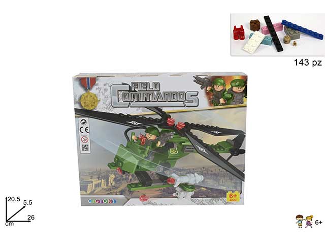 Costruzione elicottero 143pz mi013490