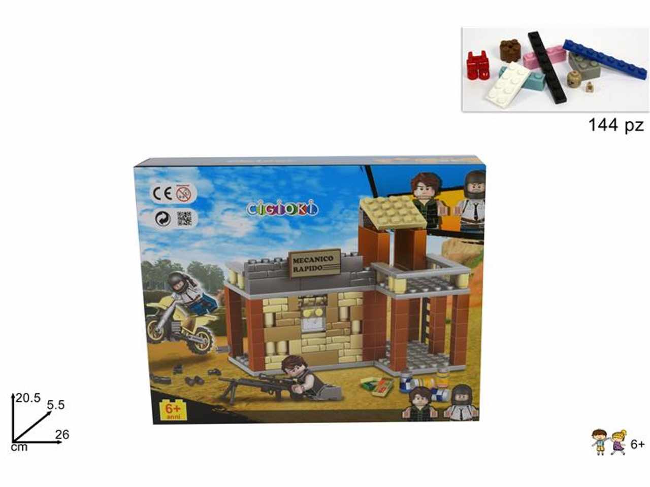costruzioni stazione assalto 144pz mi01
