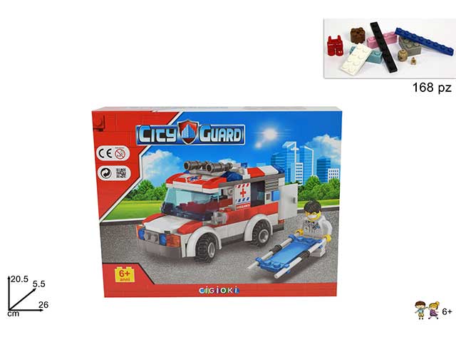 costruzioni ambulanza 168pz mi013507