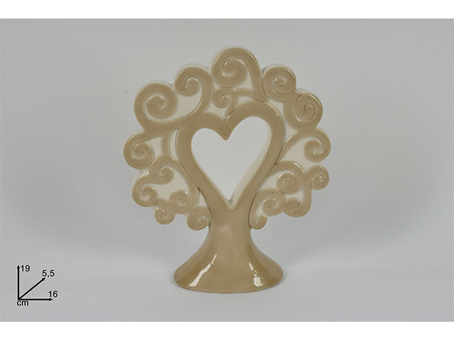 albero della vita c/cuore 19cm