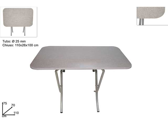 Tavolo richiudibile 70x110 ba000086a