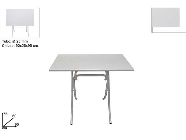Tavolo richiudibile 60x90 ba000090a