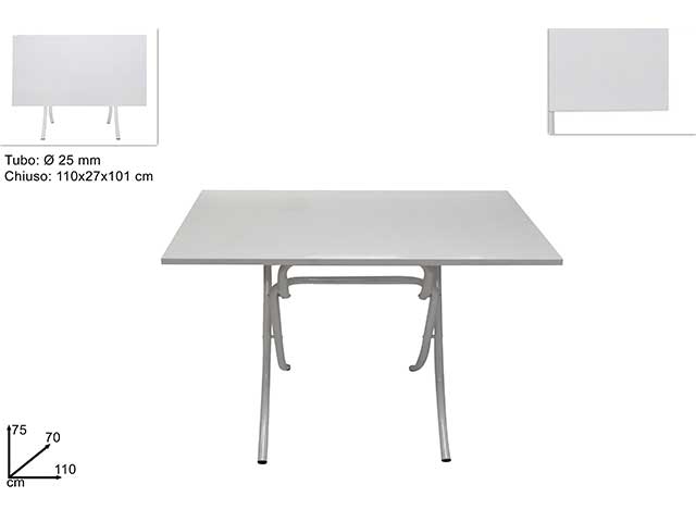 Tavolo richiudibile 70x110 ba000091a