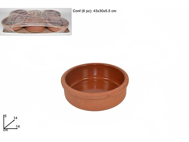 Ciotola terracotta 14cm