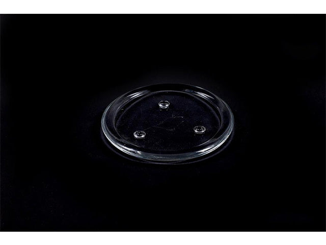Portacandela vetro d14x3cm 39530