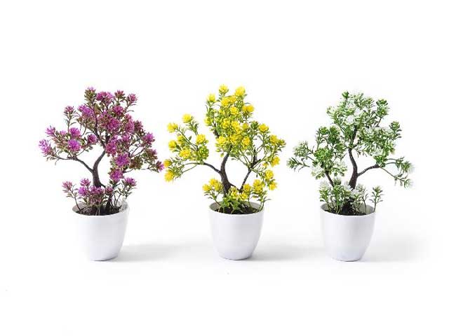 Vaso fiori di campo 18x11xh.25cm 40734