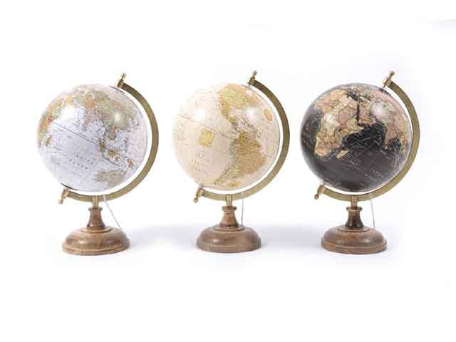 mappamondo 28x25,5x38cm18525