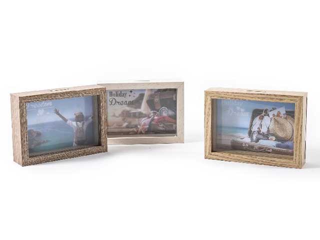 Porta foto salvadanaio 16x11x4cm 11820