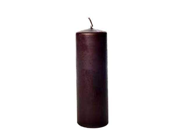 Candela pillar opaca 24x9 marrone 21232
