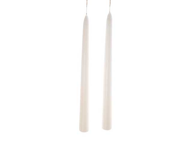 Candela stelo 6pz avorio 25x2,2cm 21317