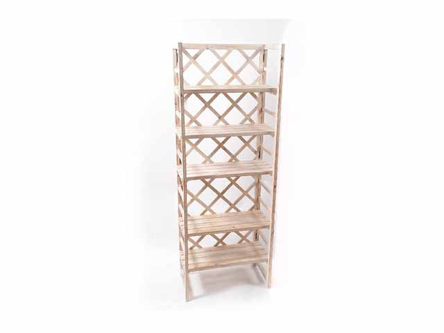 scaffalatura legno 50x30x159cm 61887