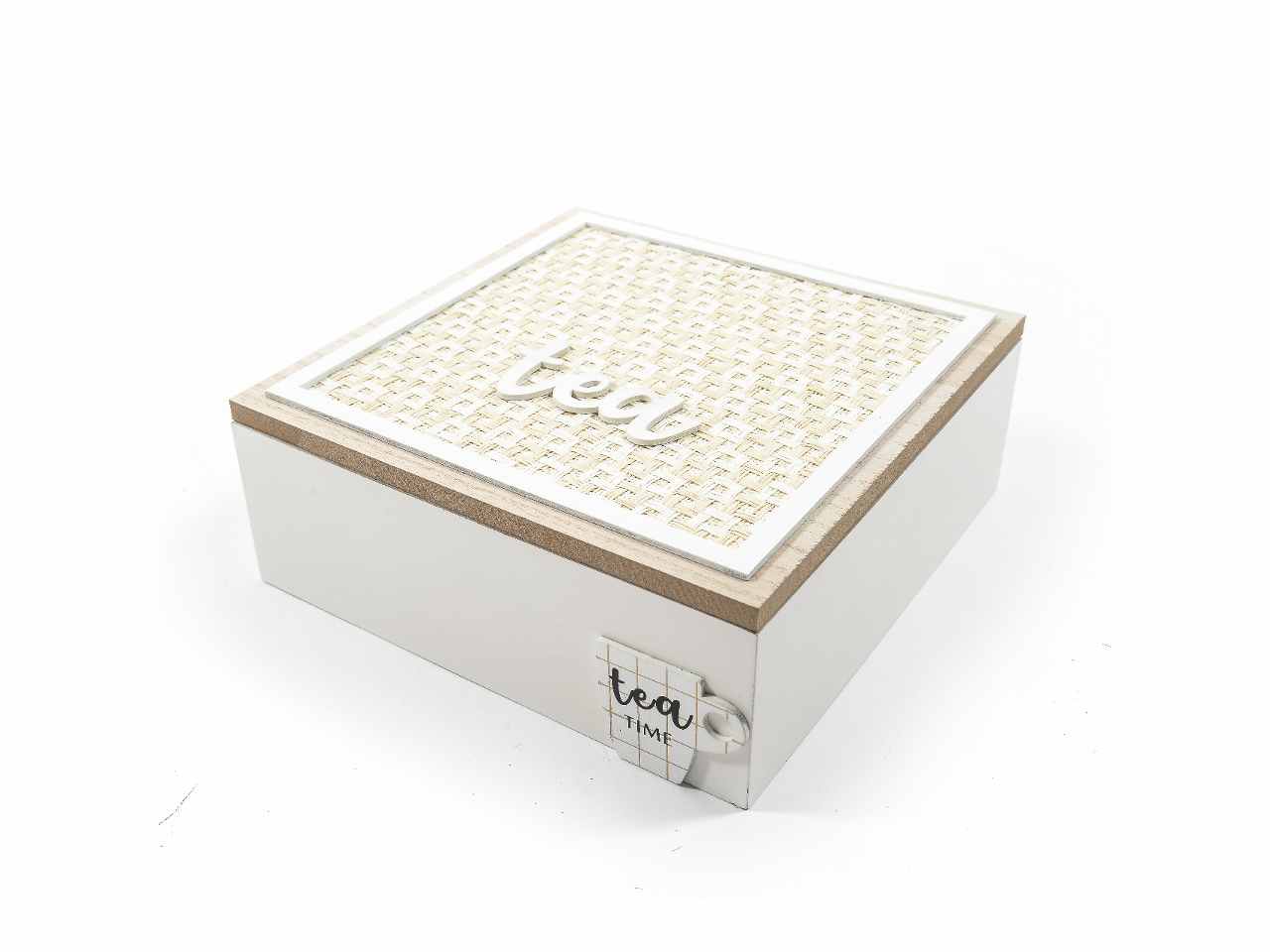 L.natural chic scatola p.the 24x24xh.9cm 15412