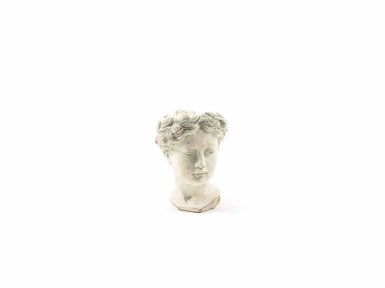 Linea ancella vaso cemento h.21cm 20669