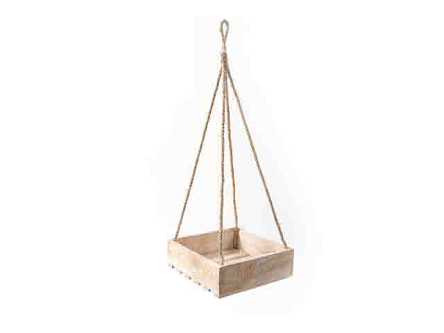 Fioriera legno da appendere 45181