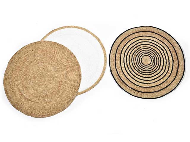 tappeto jute d.100cm yuta nat. 52103