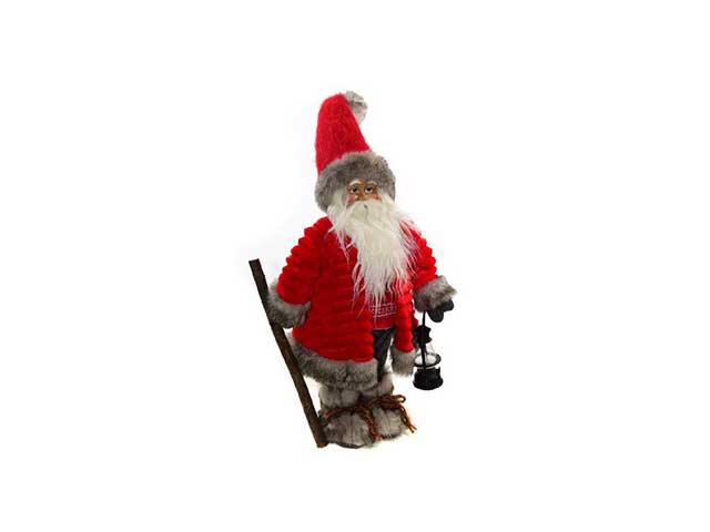 babbo natale con lanterna 76215