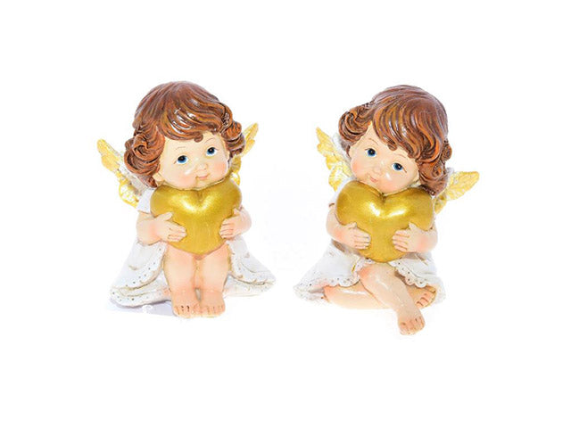 Angelo c/cuore 8x8,5x10.5cm 86191