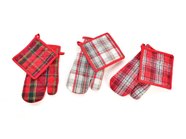 Presina+guanto tartan 08411