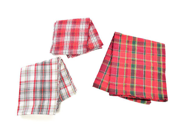 tovaglia natalizia tartan 140x240 08442