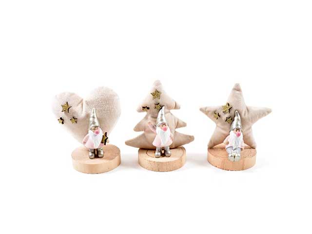 App. babbo natale 10x7x13cm 33468