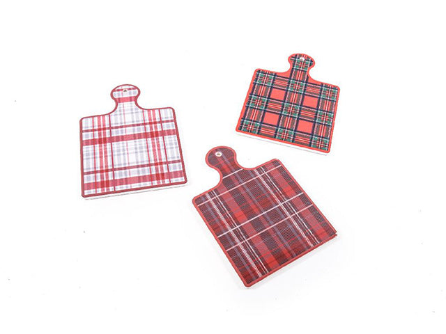 Decorazione tartan ceramica 37527