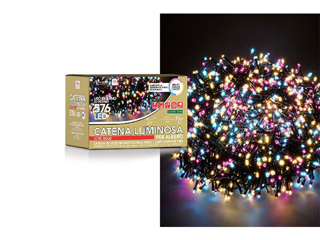 Catena luci 576led n.color u.e.51523