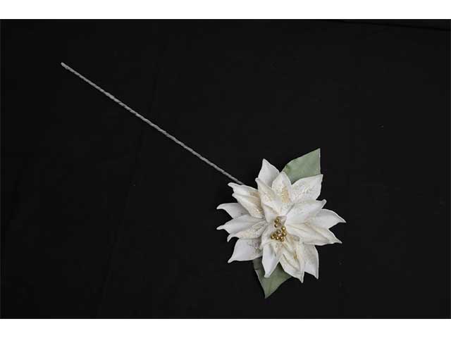 stella di natale c/glitter 83cm 70340