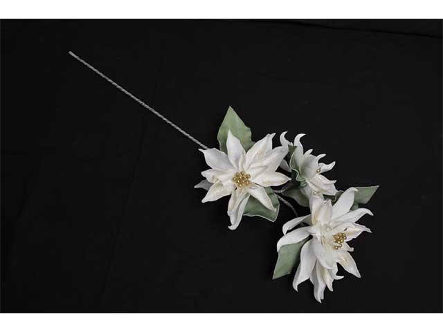 stelle di natale c/glitter 103cm 70357