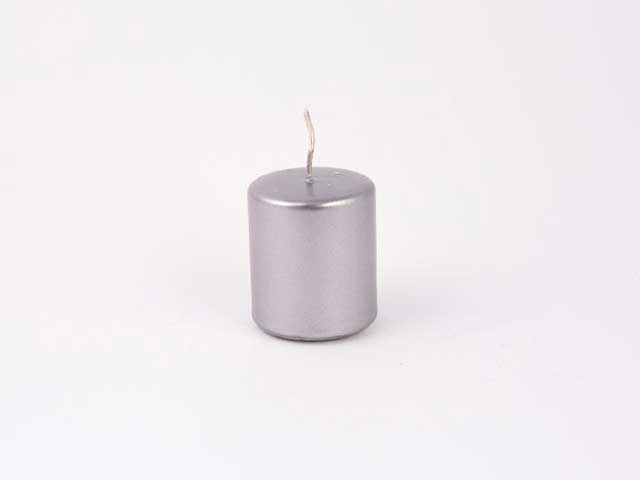 Candela moccolo 5,7x5cm arg. 73747