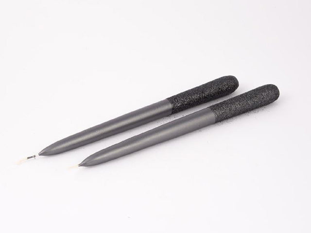 candela glitter graphite stelo 25cm 2 pezzi 74348
